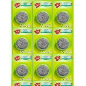 Wipe Out Green card Scourer ( Pack Of 8  )
